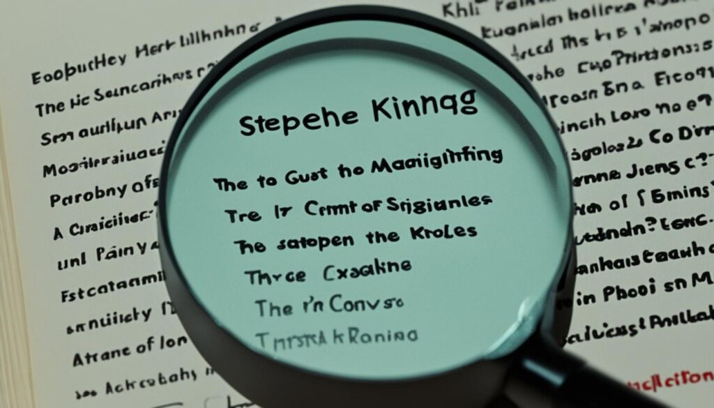 Authenticating Stephen King Autographs