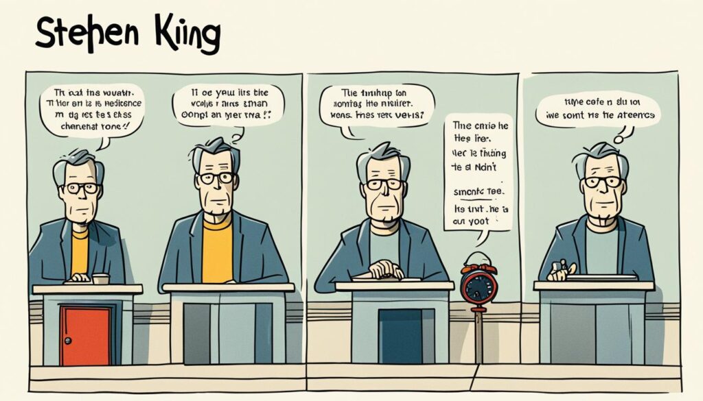 Stephen King advice on using adverbs