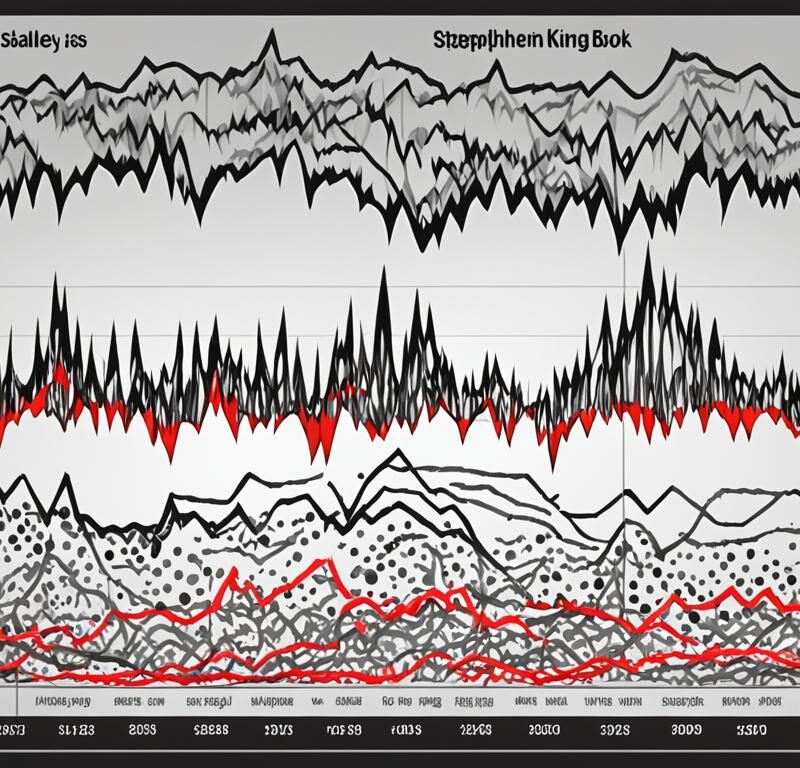 stephen king book sales by year