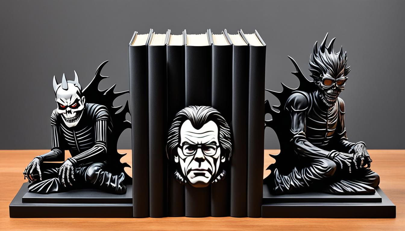 Stephen King Bookends: Unique Decor for Fans