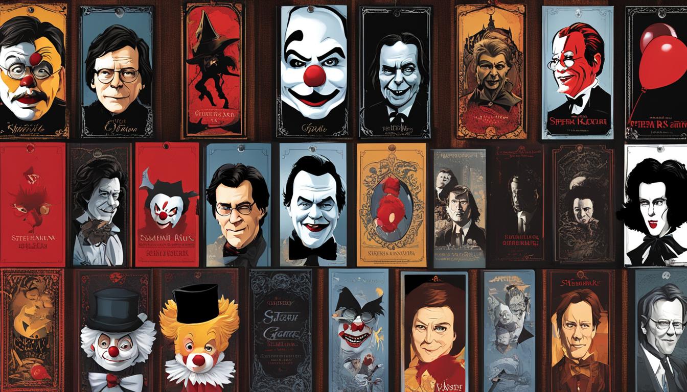 Exclusive Stephen King Bookmarks Collection