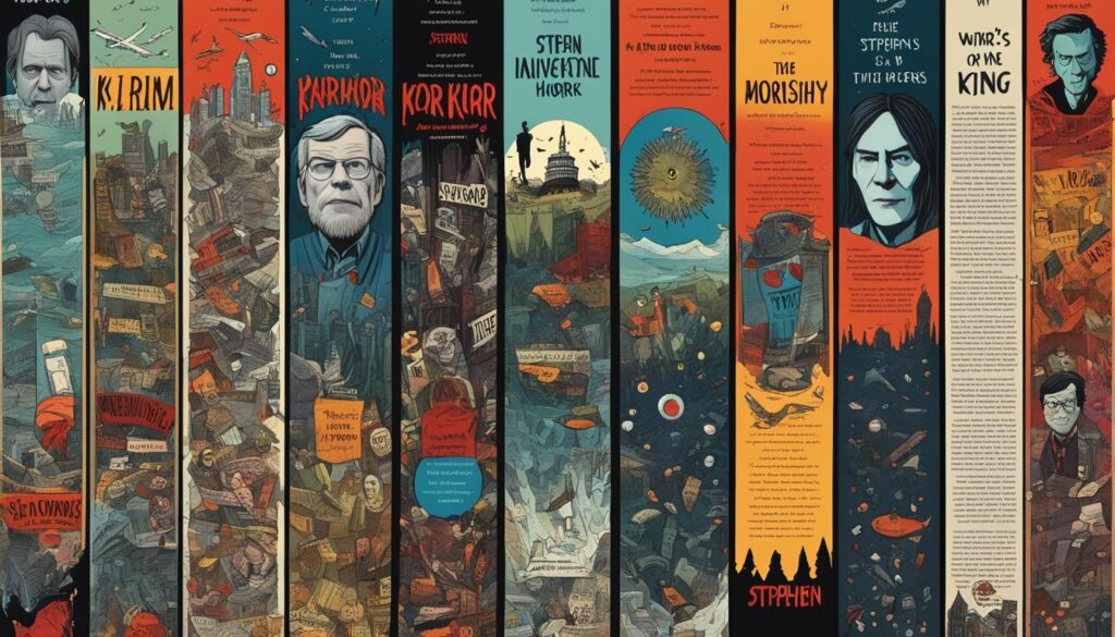 versatility of Stephen King bookmarks