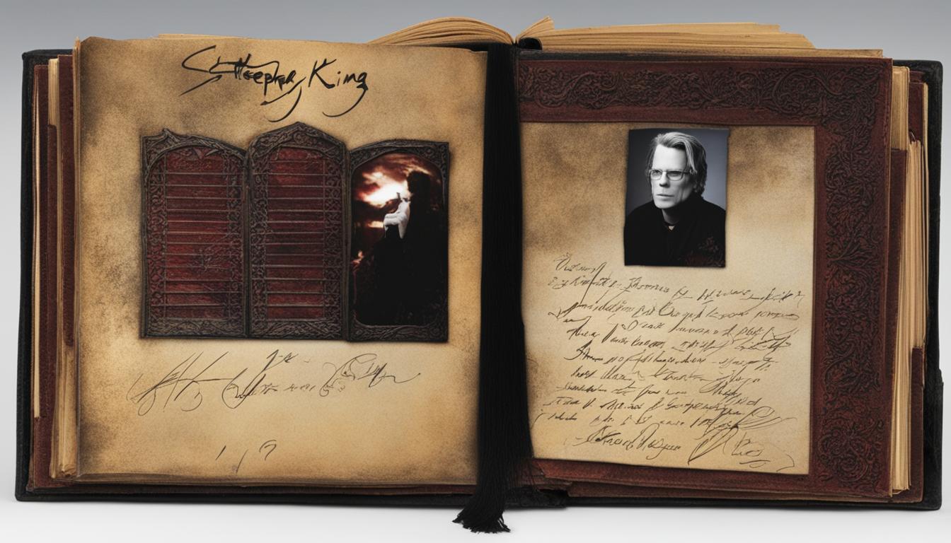 Stephen King Autograph Book: Rare Collectible Gems