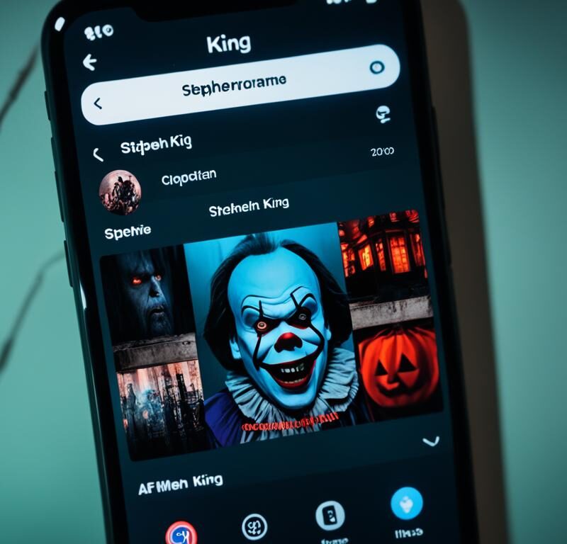 stephen king instagram