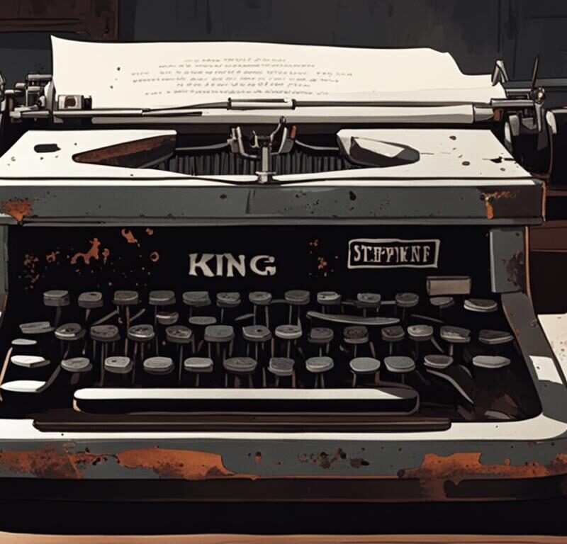 stephen king typewriter