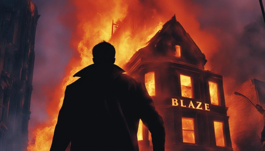 Blaze novel cover