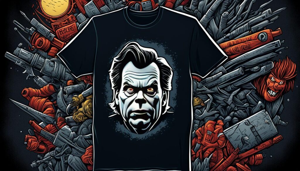 Stephen King T-Shirt Sizes and Styles