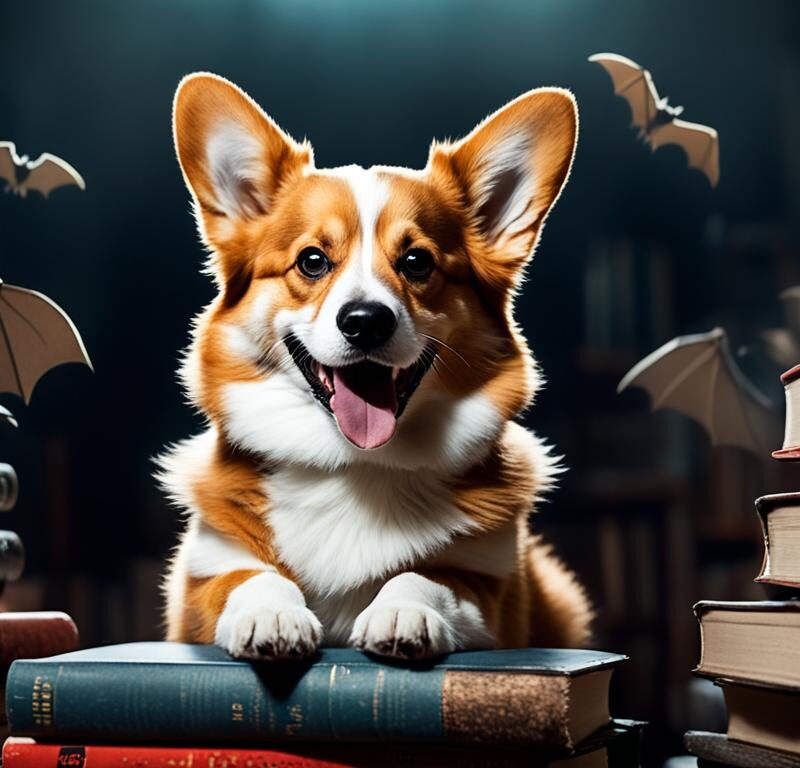 stephen king corgi