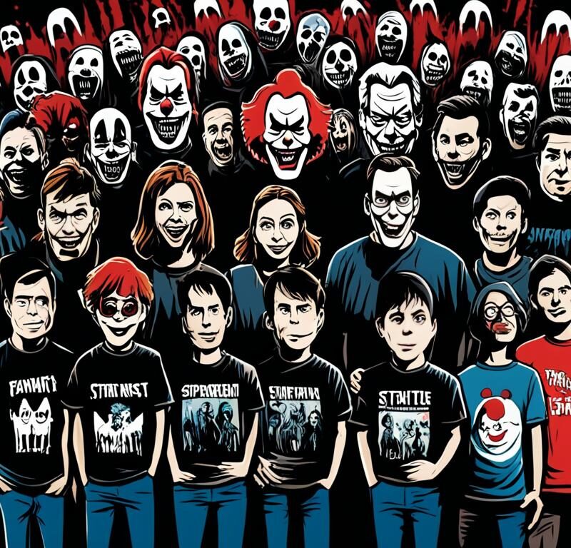 stephen king it t-shirts