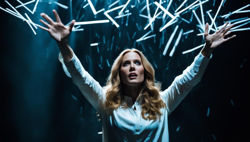 Carrie White using telekinesis