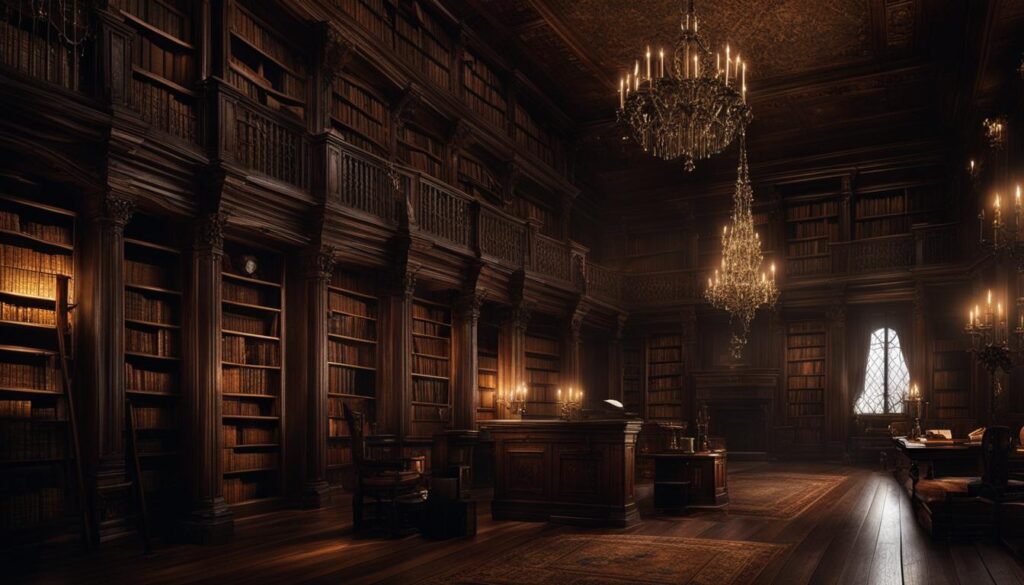 haunted library